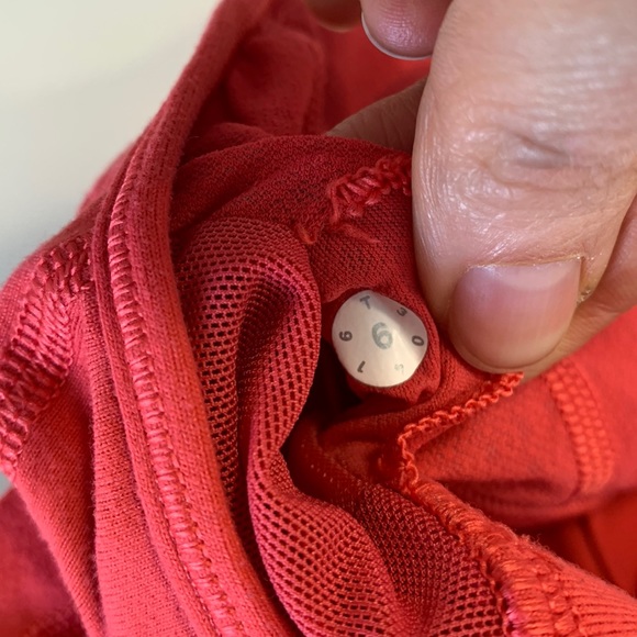 Lululemon Deep Breath Tank Size 6 color : Lush Coral - Picture 3 of 7